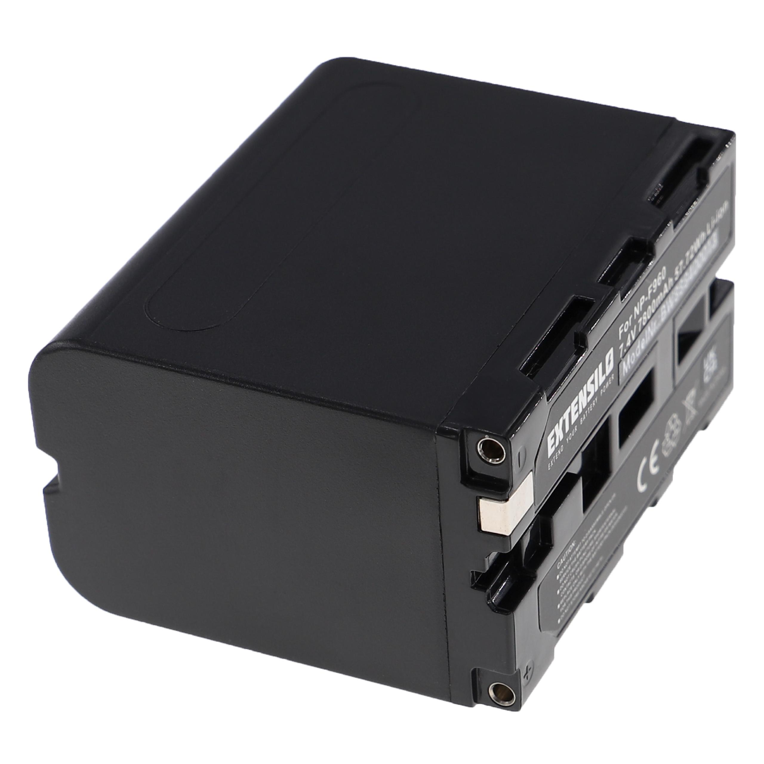 EXTENSILO kompatibel mit Sony CCD-TRV36 Kamera, Volt, CCD-TRV3000, Li-Ion CCD-TRV41, Akku CCD-TRV37, MiniDV CCD-TRV35, - 7800 CCD-TRV4, 7.4