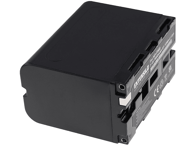 EXTENSILO kompatibel mit Sony DSC-CD100, DCR-VX9 Serie, DSC-D770, DSR-200, DSC-D700, DSC-CD400, DSC-CD250 Li-Ion Akku - Kamera, 7.4 Volt, 7800