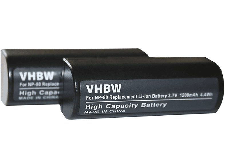 VHBW Ersatz für Toshiba PDR-BT1 für Li-Ion Akku, 3.7 Volt, 1800 mAh