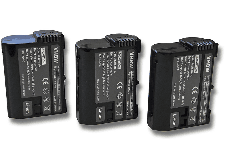 Nikon Batteriegriff MD-D14, Volt, MB-N11 - 7 Li-Ion Kamera, Akku VHBW kompatibel 2000 mit