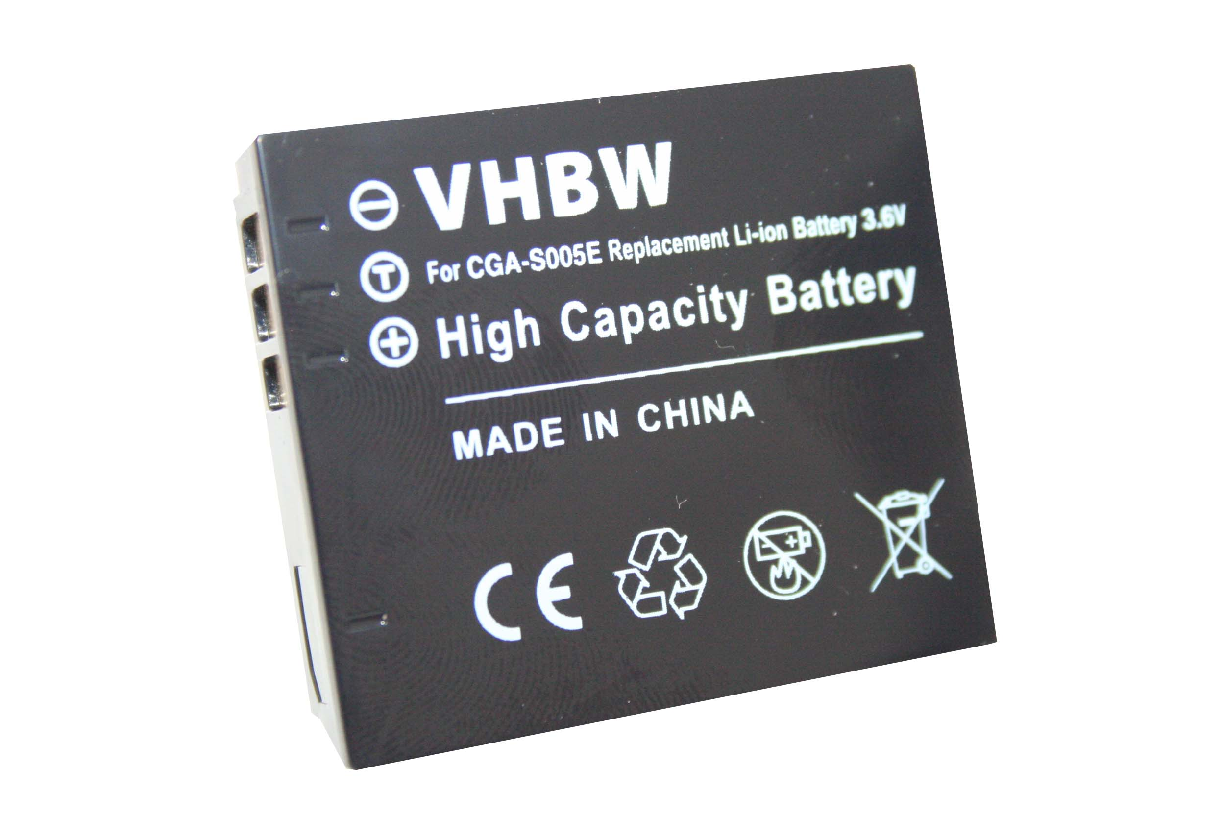 VHBW Ersatz für Ricoh 750 - DB-65 für Li-Ion Kamera, Akku Volt, 3.6