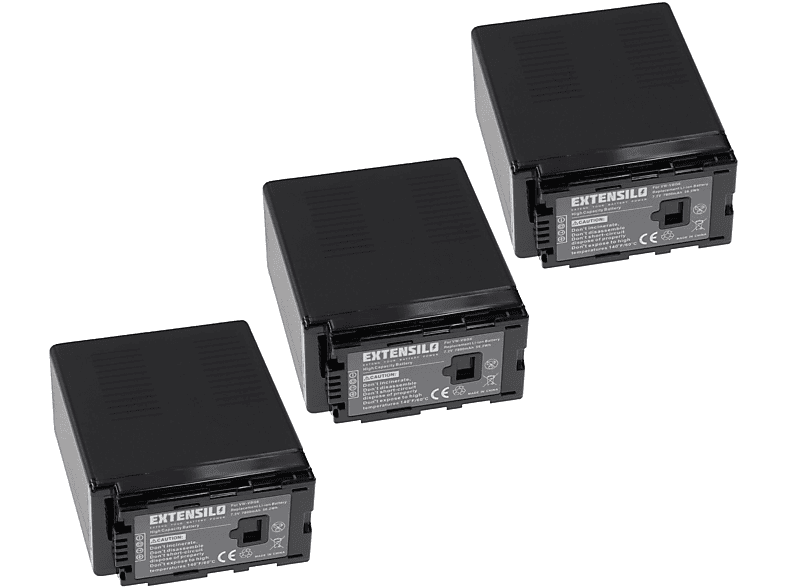 kompatibel AG-HMC40, Kamera, AG-HMC153MC, 7.2 - AG-AC160AEJ, EXTENSILO 7800 Li-Ion Akku mit AG-HMC150 AG-AC160AP, Panasonic AG-HMC70, Volt,