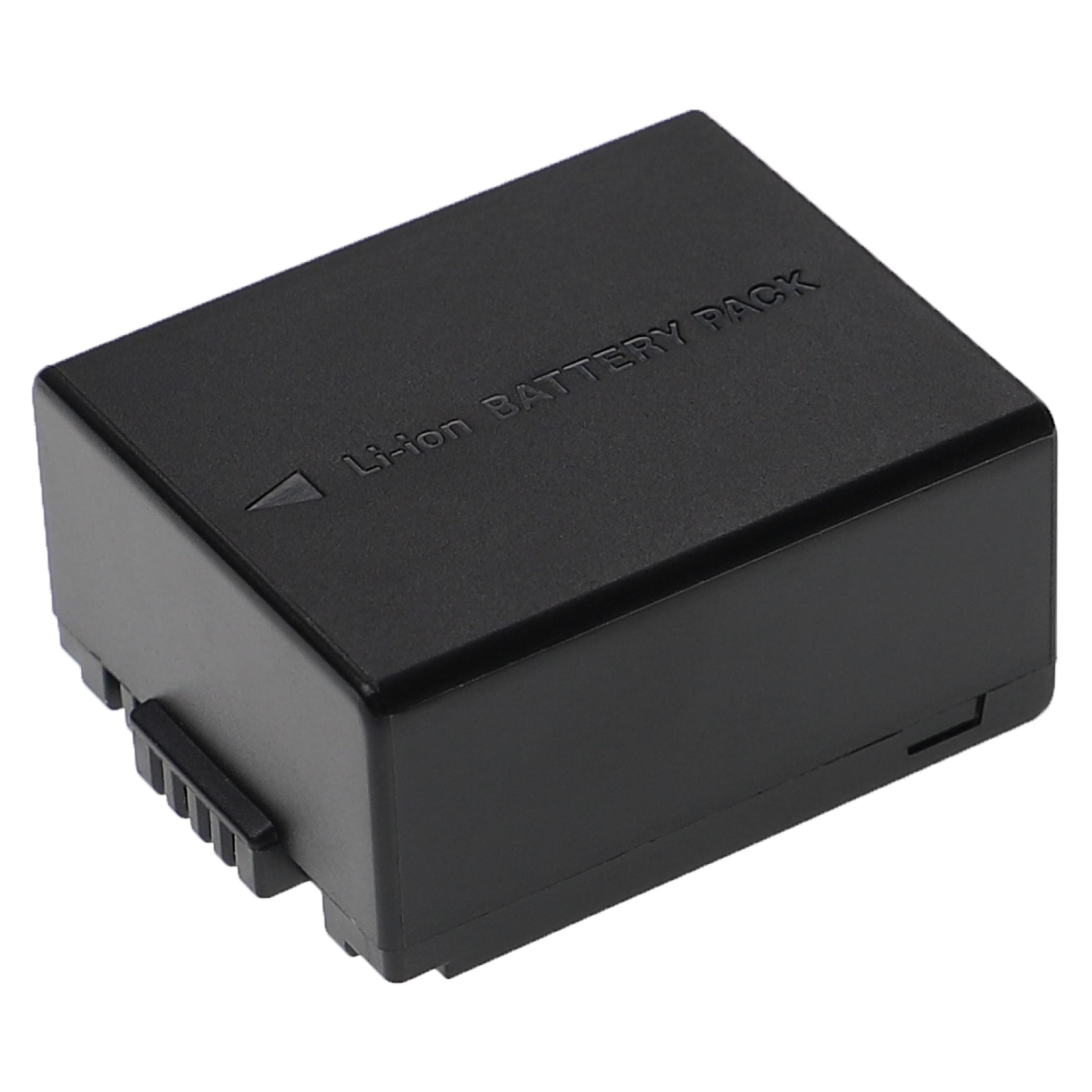 Ein schwarzer, rechteckiger Li-Ion-Akkupack. Auf der Seite steht 'Li-Ion Battery Pack'.
