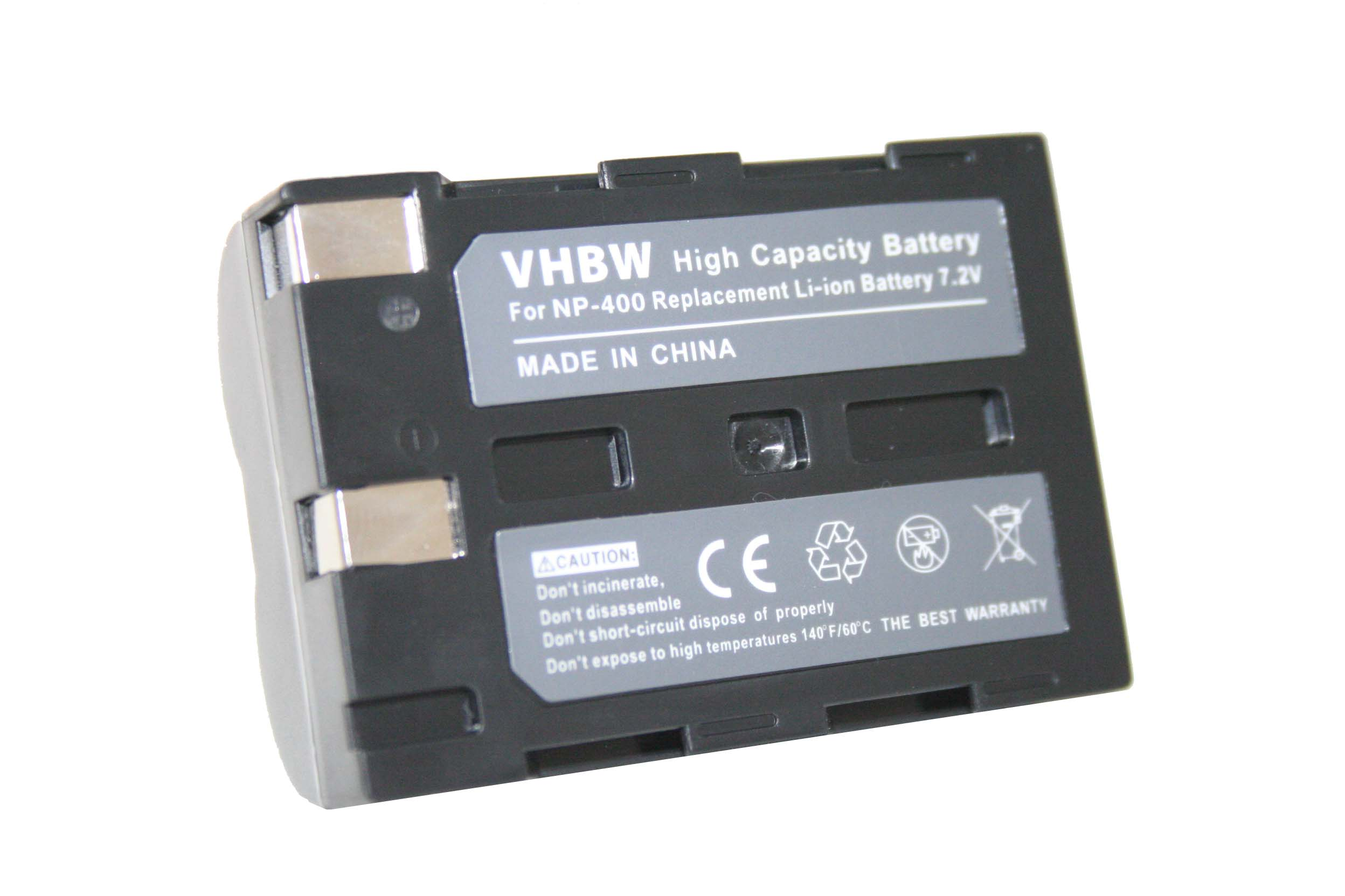 VHBW kompatibel mit Pentax K20D, Volt, Kamera, 1200 Akku K10D - Li-Ion 7.2