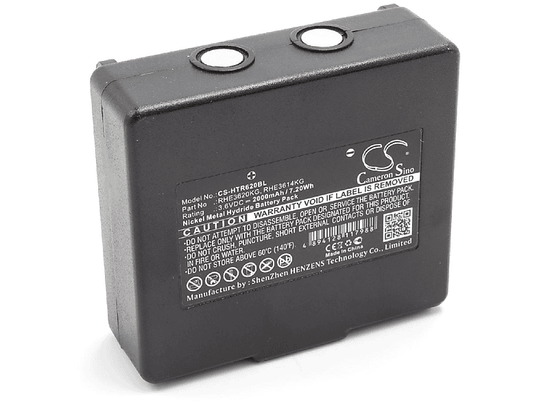 VHBW kompatibel mit Hetronic Potain P-63418-95, Nova Mini NiMH Akku - Industriefunkfernsteuerung, 3.6 Volt, 2000