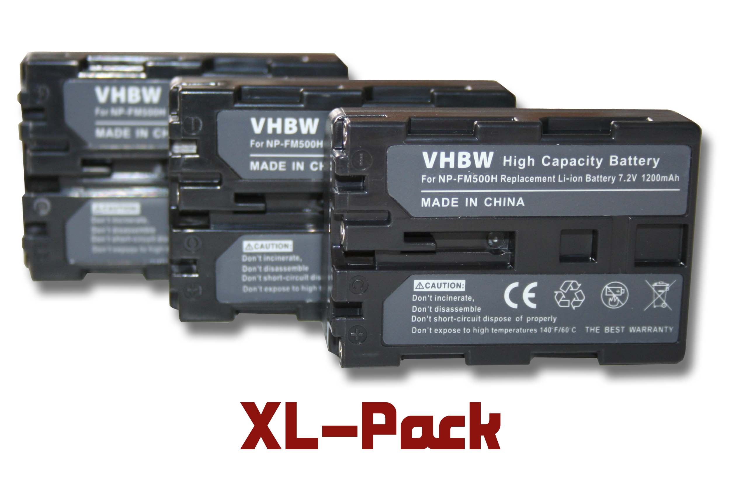 VHBW kompatibel mit Kamera, - DSLR-A350X, 7.2 Volt, DSLR-A350, DSLR-A350K, DSLR-A500L, DSLR-A350H, Akku DSLR-A500 Alpha Li-Ion 1200 Sony