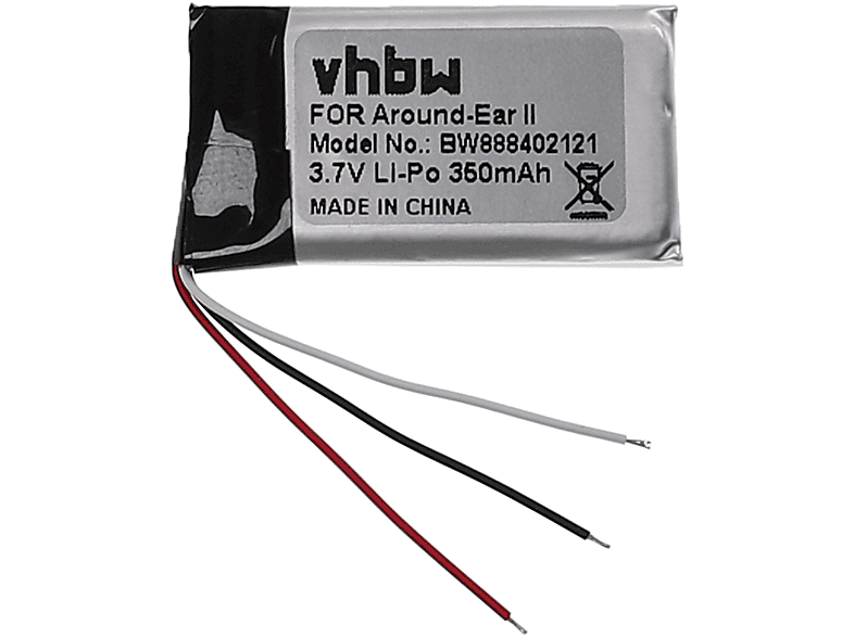 AHB571935PCT-01 3.7 Akku Volt, 350 Headset, für Bose VHBW - Ersatz Li-Polymer für