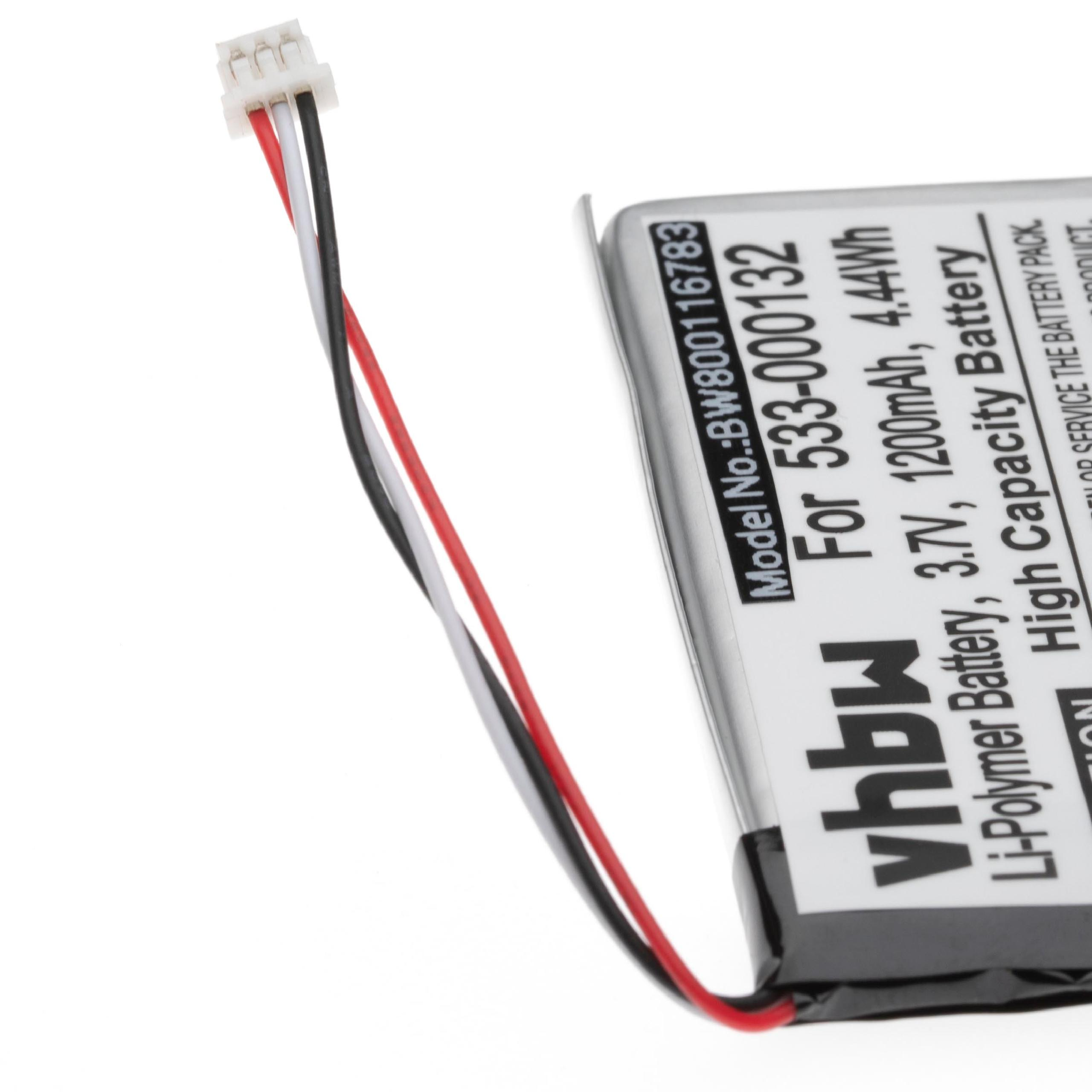 Nahaufnahme einer Batterie und eines Etiketts mit Text.