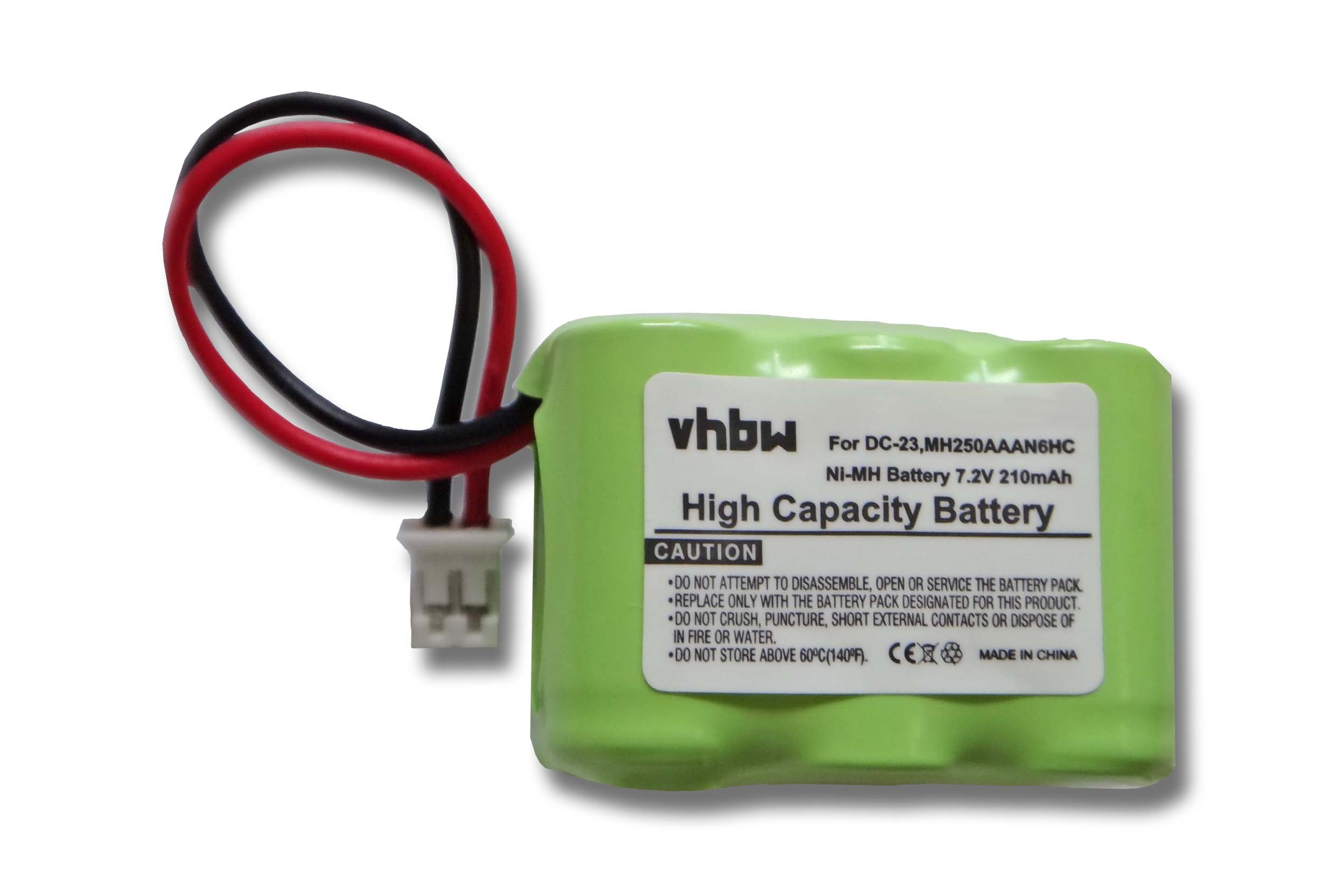 VHBW kompatibel mit Camo Hundehalsband, Volt, Akku 7.2 NiMH 210 ST-120W 