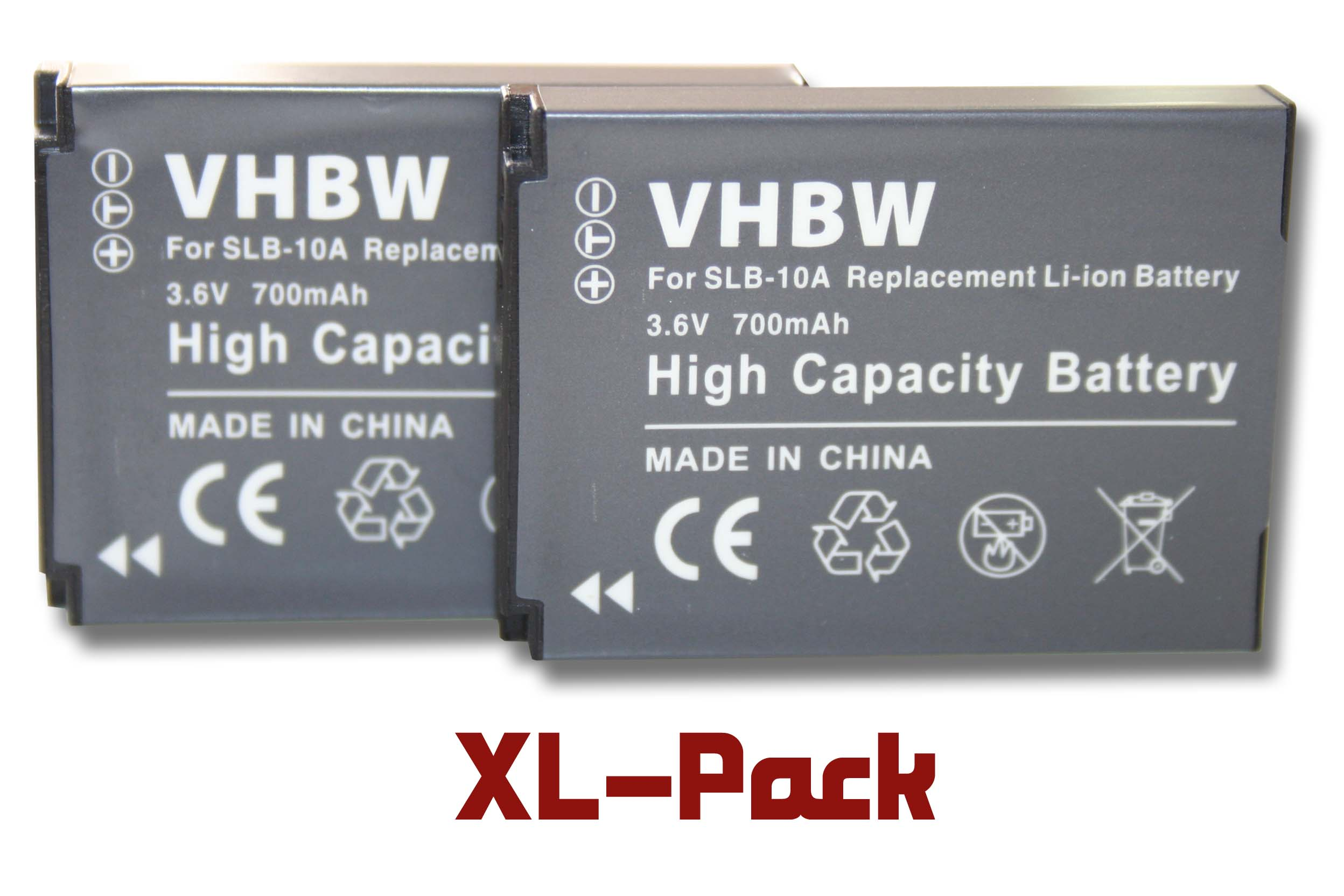 VHBW kompatibel Akku mit Soocoo 3.6 700 Volt, S70 Li-Ion Kamera, 