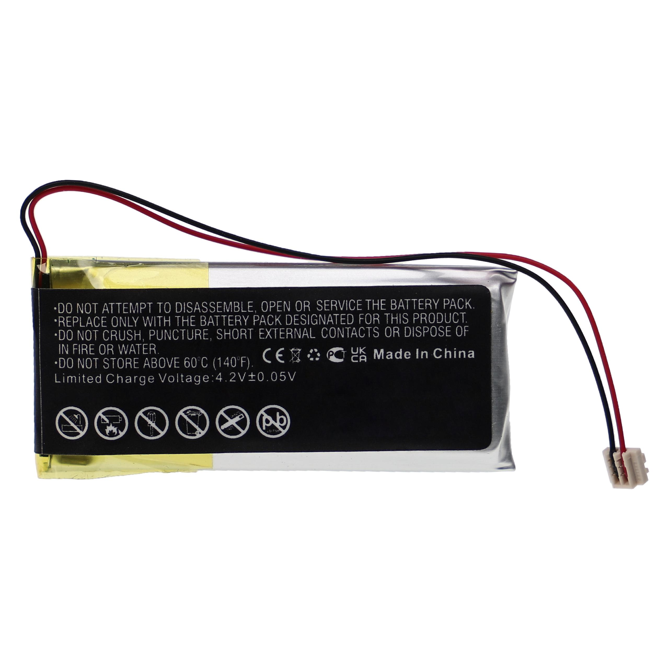 - Clipmate Streamlight kompatibel USB 600 Li-Polymer mit 3.7 Taschenlampe, Volt, VHBW Akku