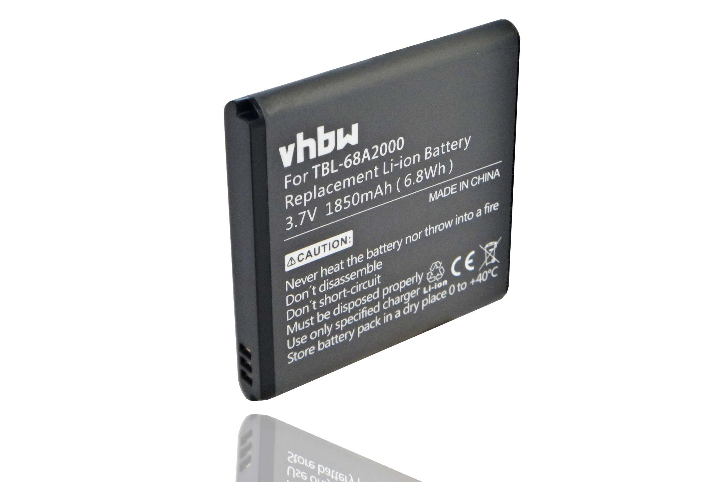 VHBW kompatibel mit Falk Ibex Li-Ion WLAN Mobile, TL-MR11U, Volt, Akku Router, Router Portable 150Mbps TL-MR3040 3G 3G Mini 3.7 1850 