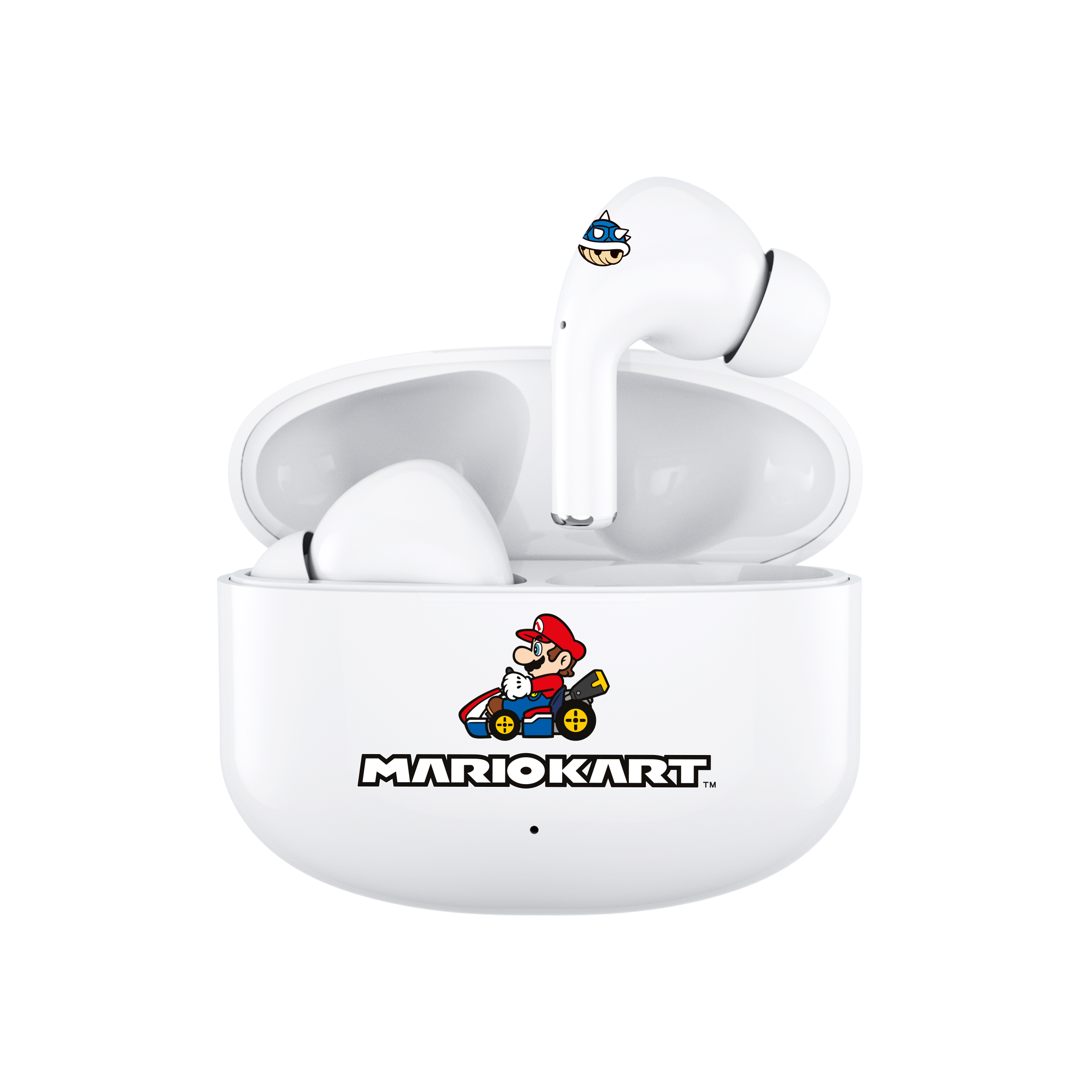 OTL TECHNOLOGIES In-ear weiß Kopfhörer Mariokart, Bluetooth