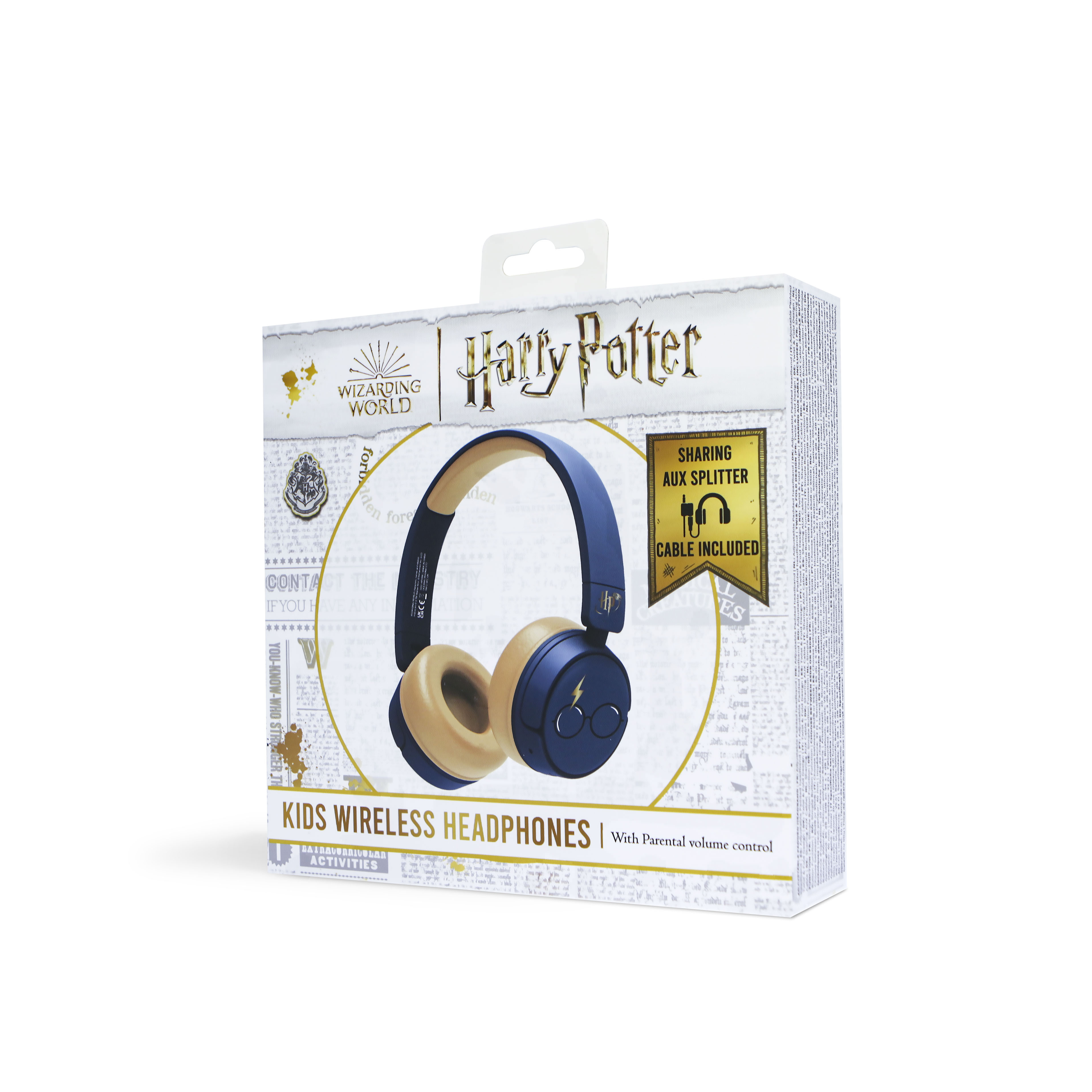 OTL TECHNOLOGIES Harry Potter, Bluetooth Over-ear blau Kopfhörer