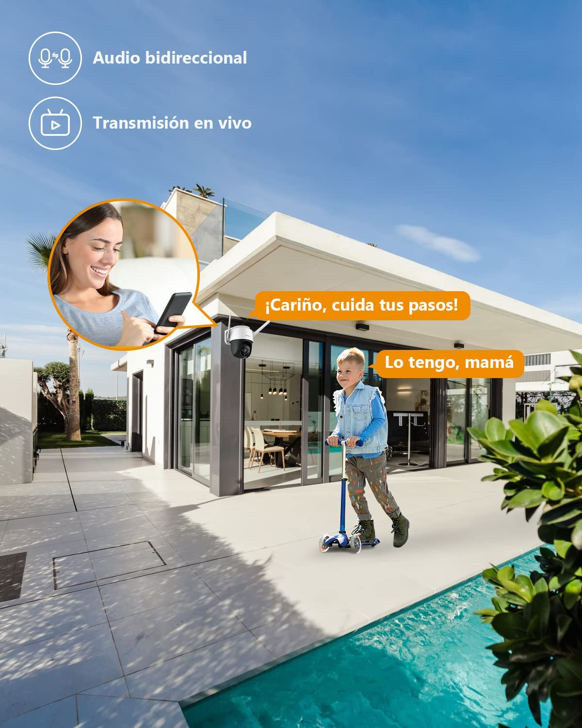 Kamera bezpieczeństwa IP IMOU Cruiser SE+ Biały