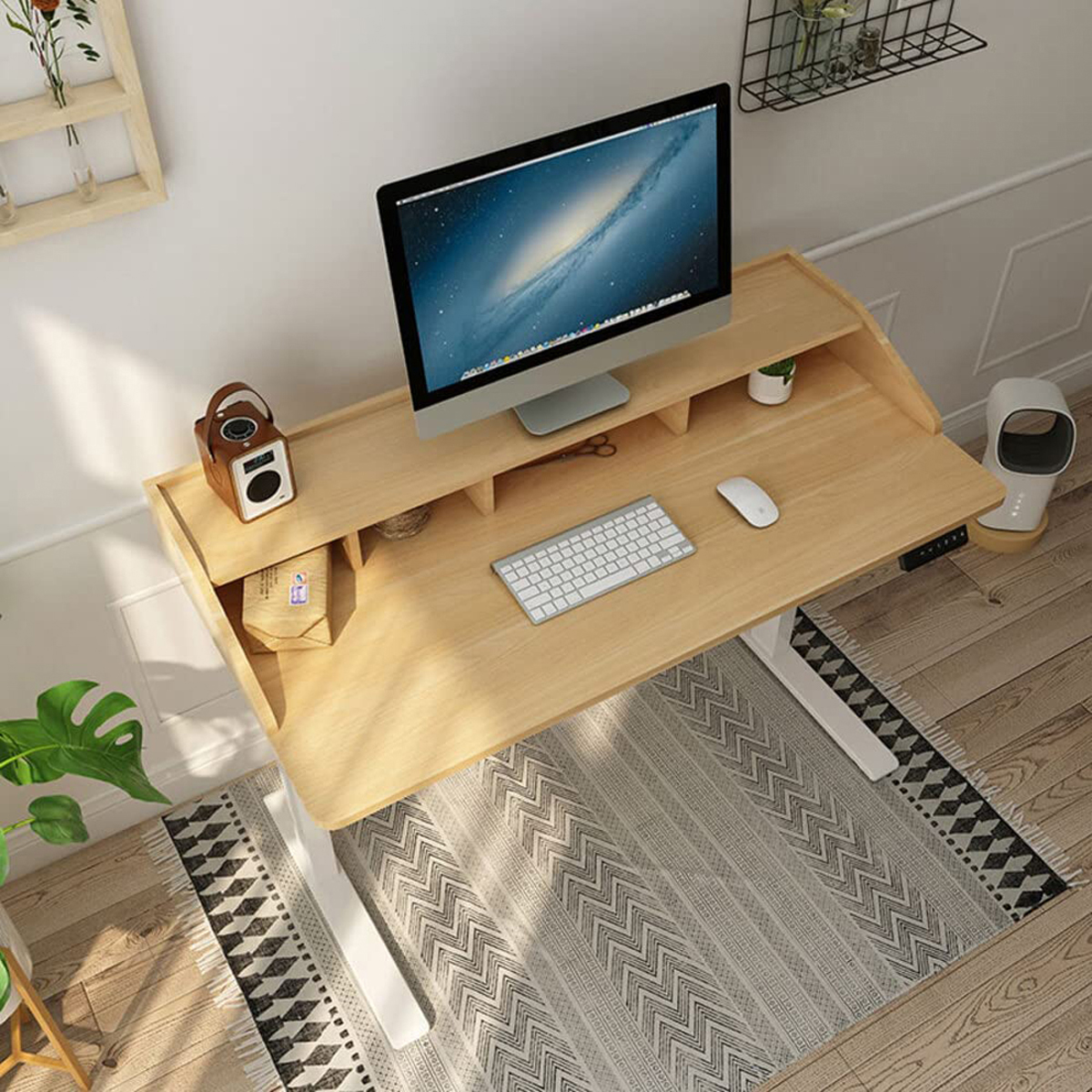 Höhenverstellbar FLEXISPOT Schubladen oberen Schreibtisch Schreibtisch mit Höhenverstellbarer