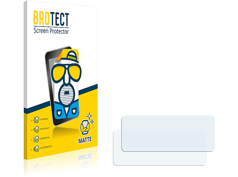 BROTECT 2x Latec matte Digital Alarm Clock) Schutzfolie(für