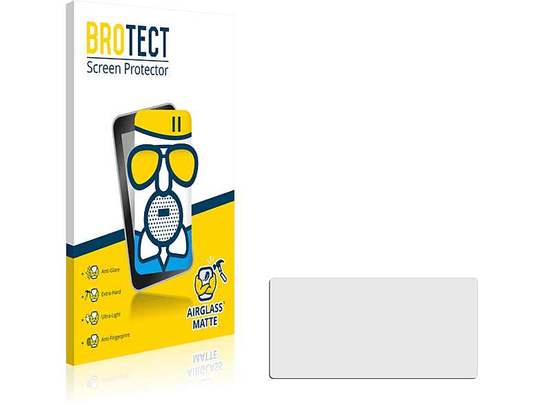 BROTECT Airglass matte Schutzfolie(für Mesqool Digital Alarm Clock CR1008)