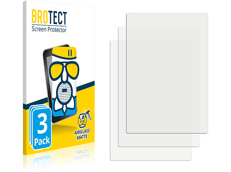 BROTECT 3x Airglass matte Schutzfolie(für 150-27c) Bosch GLM