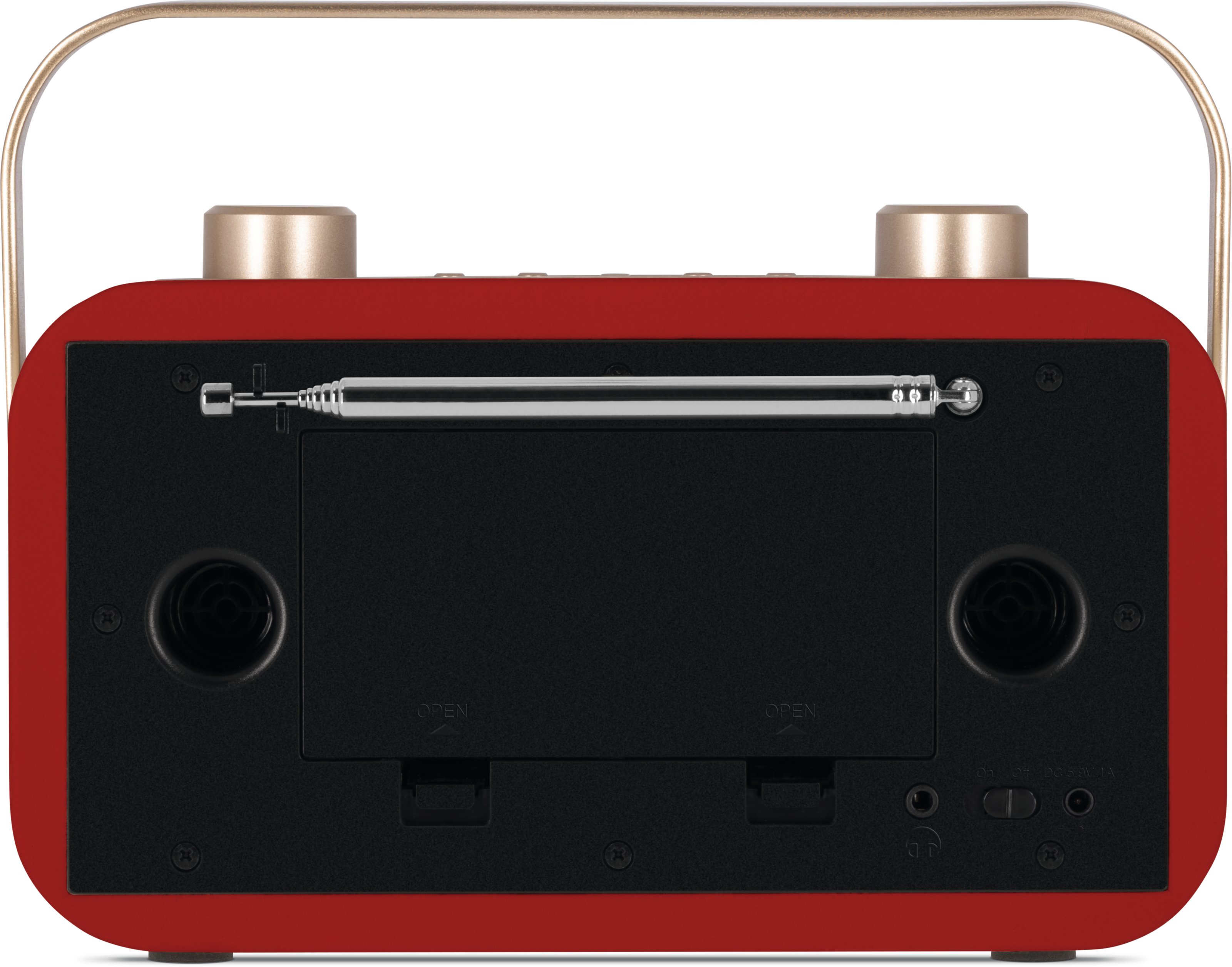 FM, Radio Portables Rot Bluetooth, DAB, 30 NORDMENDE DAB, Bluetooth-Audiostreaming, Transita DAB+/UKW FM, mit DAB+, AM,