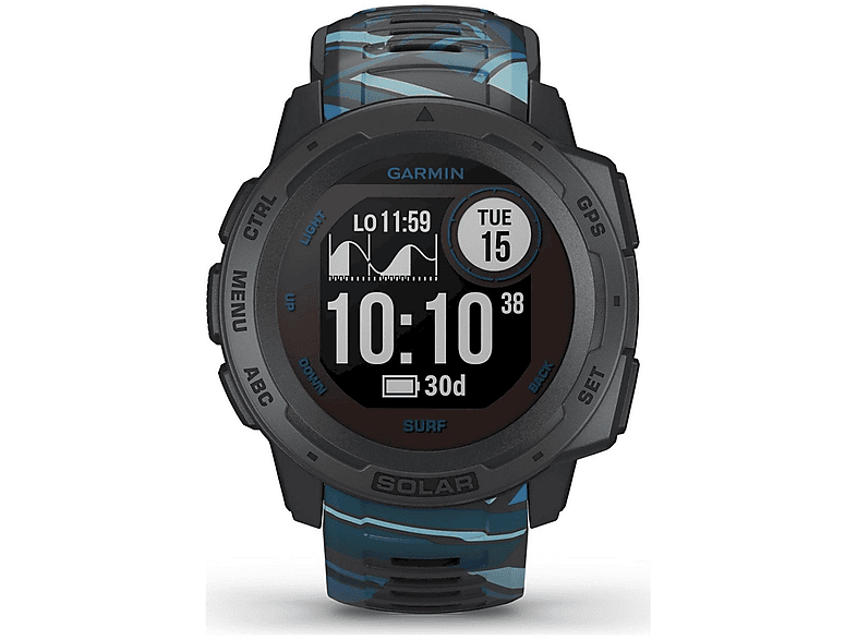 15.3 Polymer Faserverstärktes (45 Grau mm Silikon, 224 Smartwatch x GARMIN - x mm), 45 132 Instinct