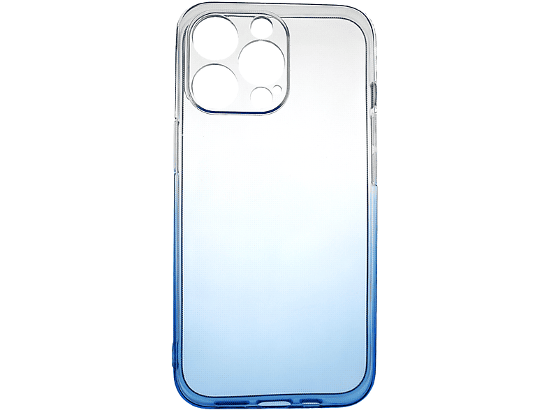 JAMCOVER 2.0 mm TPU Case Strong, Backcover, Apple, iPhone 13 Pro, Blau, Transparent