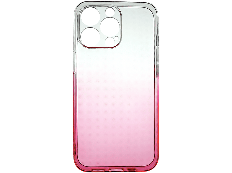JAMCOVER 2.0 mm TPU Case Strong, Backcover, Apple, iPhone 13 Pro, Pink, Transparent