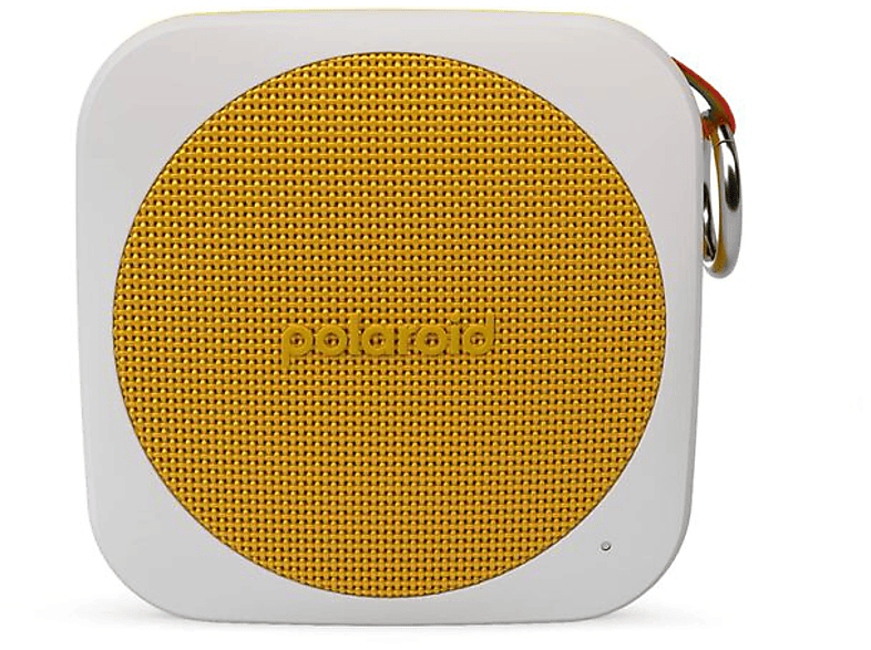 POLAROID P1 MUSIC - Lautsprecher, PLAYER Bluetooth WEISS & GELB Gelb/Weiß