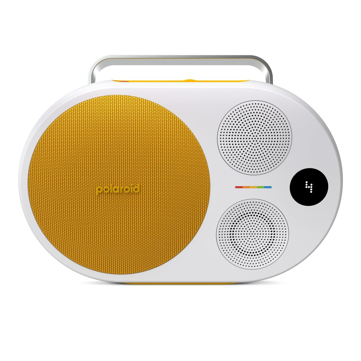 - PLAYER Bluetooth WEISS POLAROID P4 Lautsprecher, MUSIC GELB & Gelb/Weiß