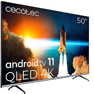 TV QLED 50" - CECOTEC V1 series VQU10050S, UHD 4K, Smart TV, Black