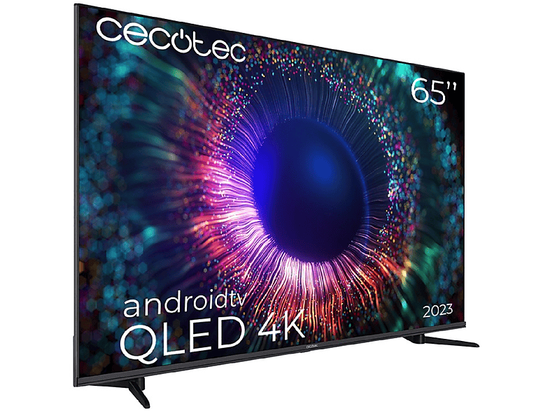 TV QLED 65 - CECOTEC Cecotec V1+ séries VQU11065+, HD+, Smart TV