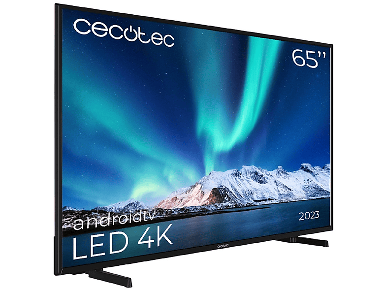 TV LED 65" TV A series ALU00065 CECOTEC, HD+, Smart TV, Black MediaMarkt