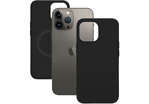Funda móvil - KSIX iPhone 14 Pro, Compatible con Apple iPhone 14 Pro, Negro