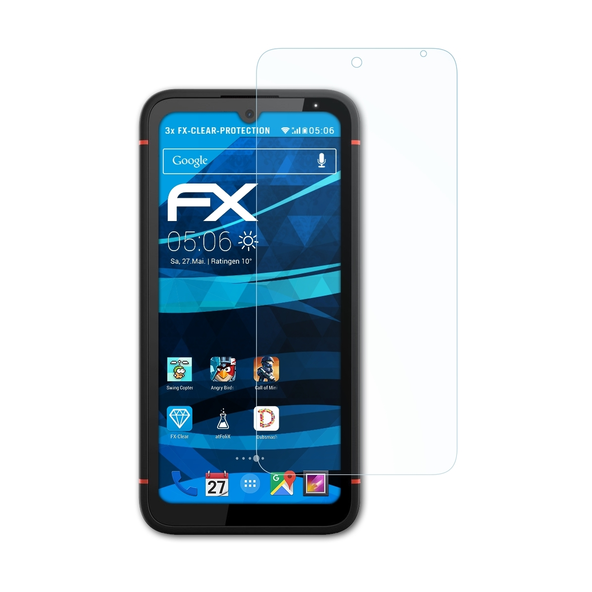 ATFOLIX 3x FX-Clear Displayschutz(für GX4) Gigaset