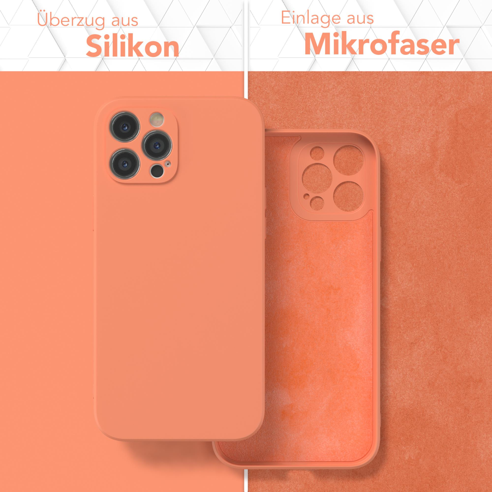 Orange Backcover, Silikon Pro Matt, Handycase iPhone Apple, Max, EAZY 12 CASE TPU