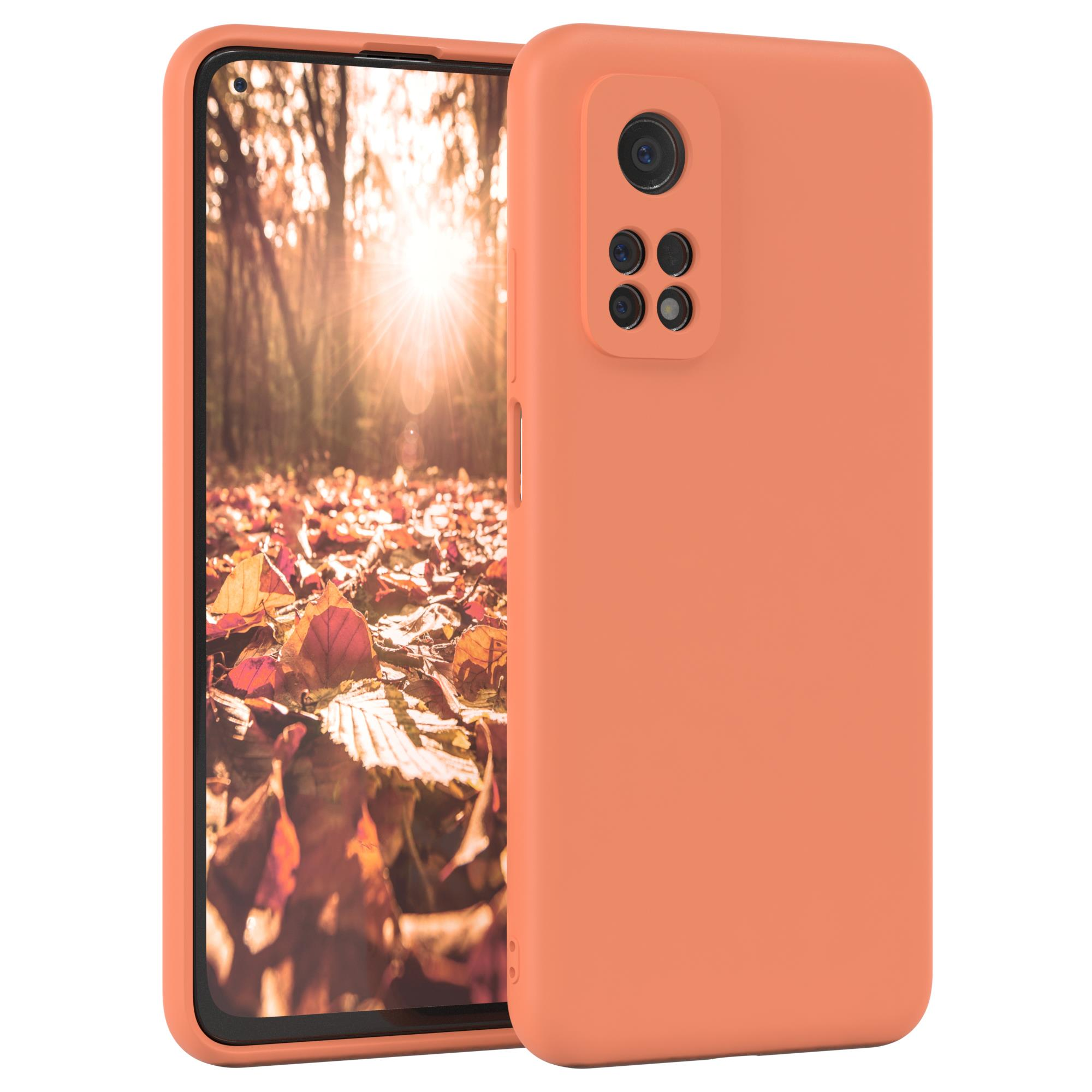 Silikon Mi 5G, Backcover, / 5G Xiaomi, Handycase 10T 10T EAZY Mi Pro Matt, Orange CASE TPU