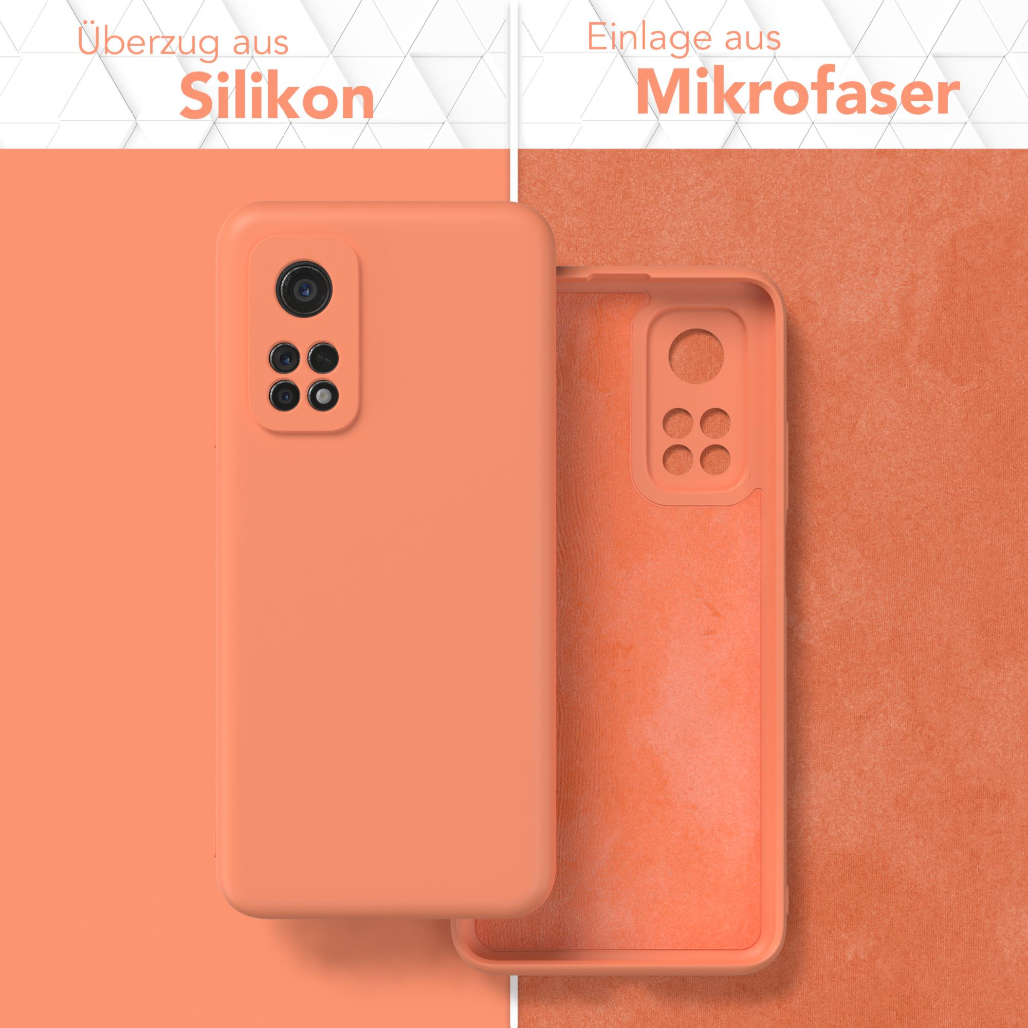 Silikon Mi 5G, Backcover, / 5G Xiaomi, Handycase 10T 10T EAZY Mi Pro Matt, Orange CASE TPU