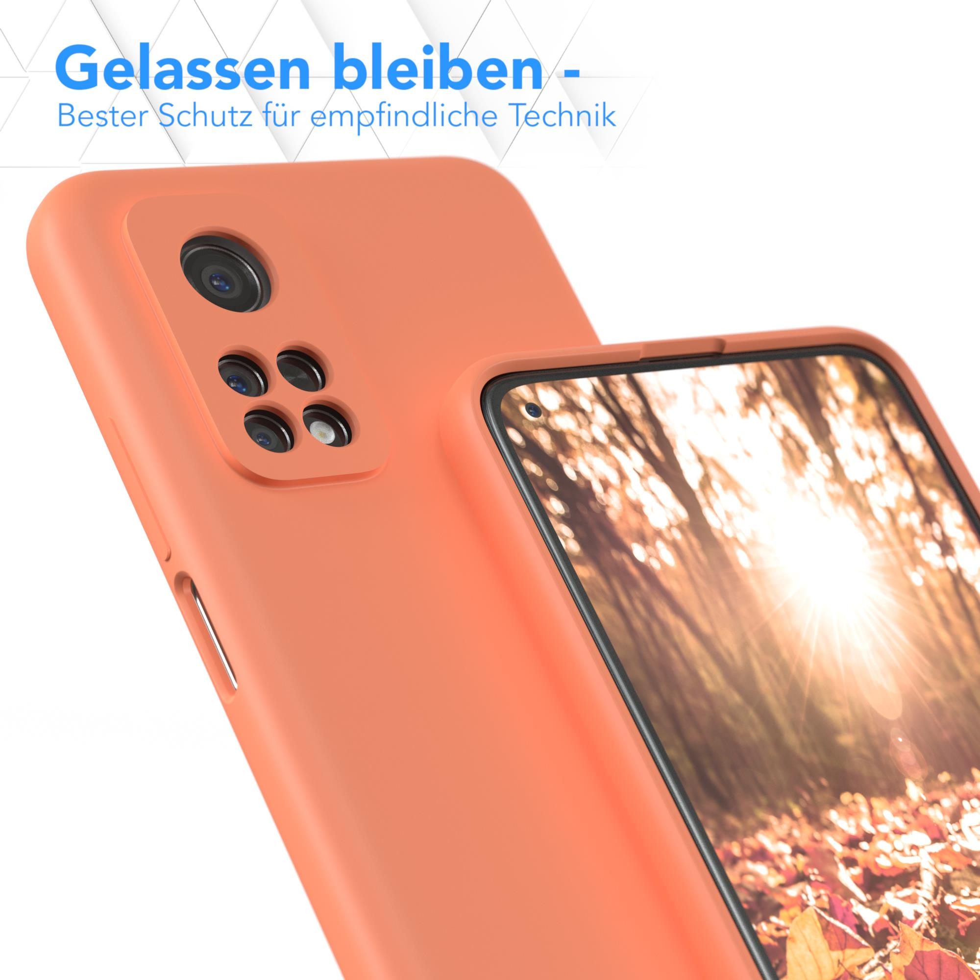 10T Mi Orange Mi TPU / 5G, EAZY Pro CASE 5G Xiaomi, Backcover, Matt, 10T Silikon Handycase