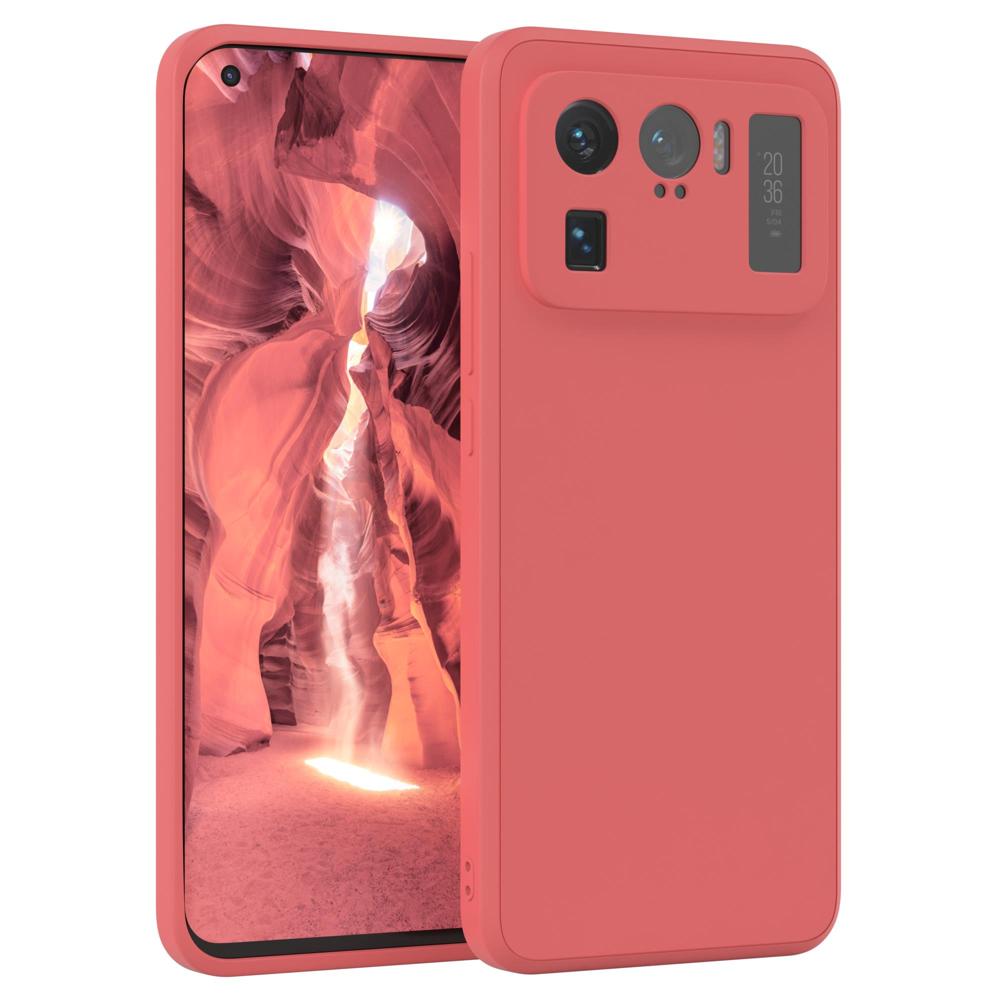 Backcover, Ultra, TPU EAZY CASE Xiaomi, / Matt, Silikon Mi Rot Handycase 11 Hellrot