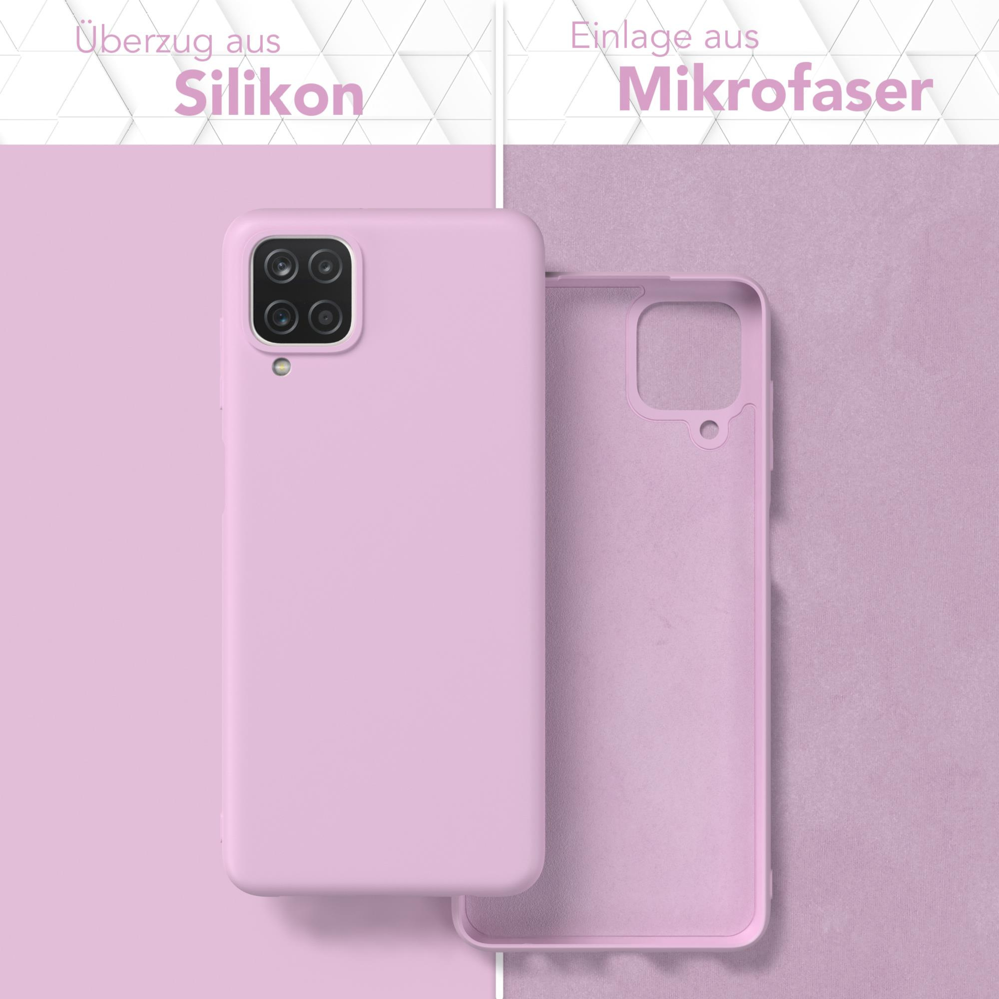 EAZY CASE TPU Silikon A12, Handycase Galaxy Flieder Lila Matt, / Backcover, Samsung