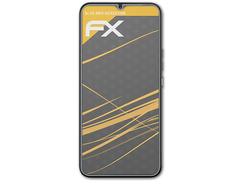 Displayschutz(für ATFOLIX 3x Gigaset Senior) GS5 FX-Antireflex