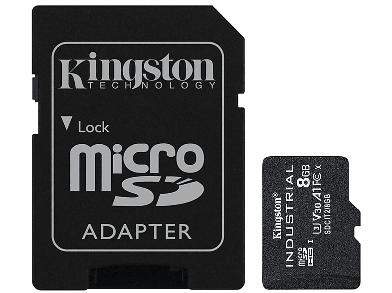 Speicherkarte, 8 Micro-SD KINGSTON SDCIT2/8GB, GB