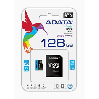 Tarjeta Micro SD - ADATA AUSDX128GUICL10A1-RA1
