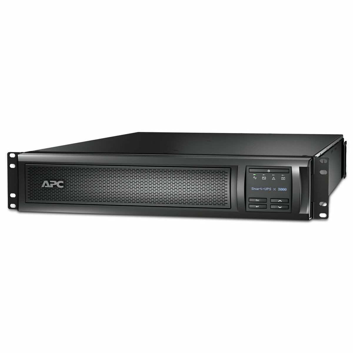 APC Smart-UPS X 3000 negro. Un sistema de alimentación ininterrumpida montable en rack.