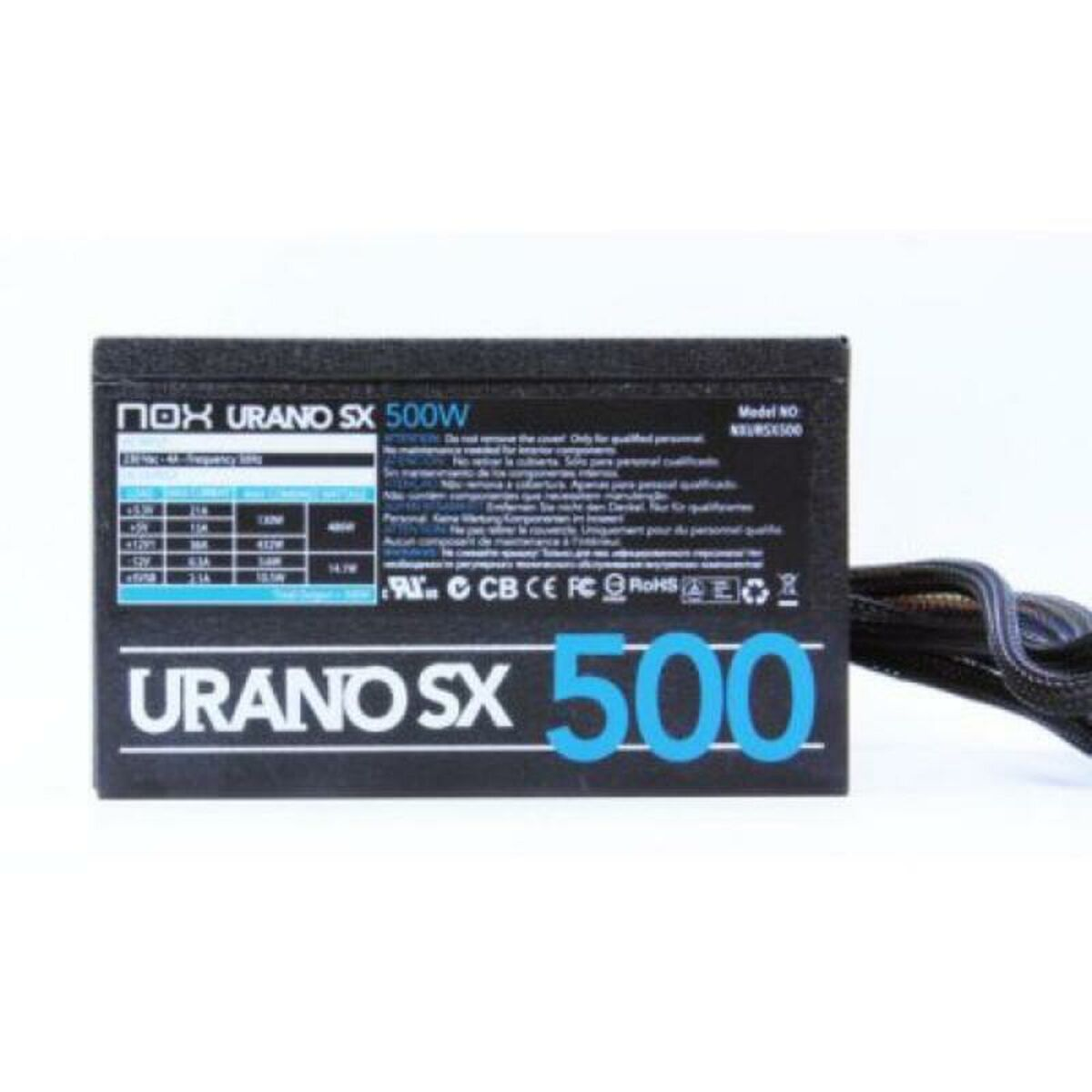 NA - Urano SX 500 NOX, Negro