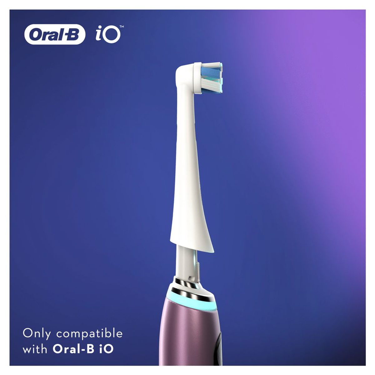 ORAL-B Oral-B iO Ultimate Elektrischer 80335623 Zahnbürstenkopf Weiß Stück(e) Aufsteckbürste 4 Clean