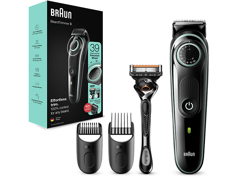 Recortadora de barba de Braun más vendida por menos de 45€