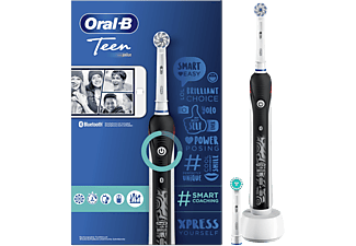 Cepillo eléctrico - Oral-B Teen B-BRAUN, Negro | MediaMarkt