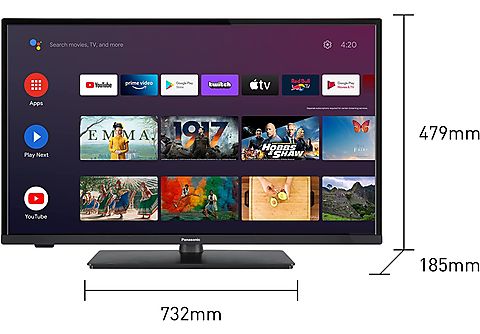 TV LED 32" - PANASONIC TX-32LS490E, Full-HD, -, DVB-T2 (H.265), Negro