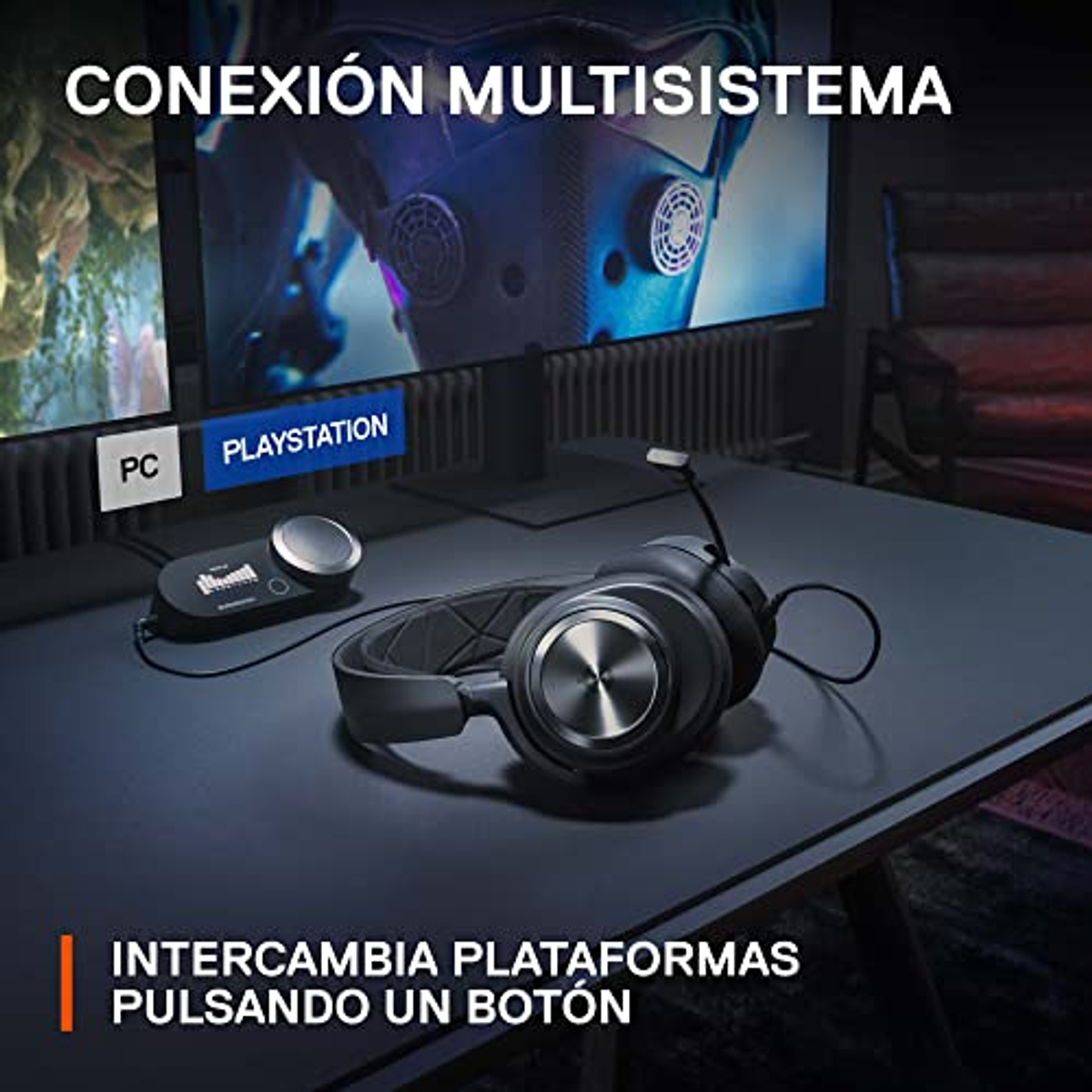 Auriculares gaming  - Arctis Nova Pro STEELSERIES, Circumaurales, Negro